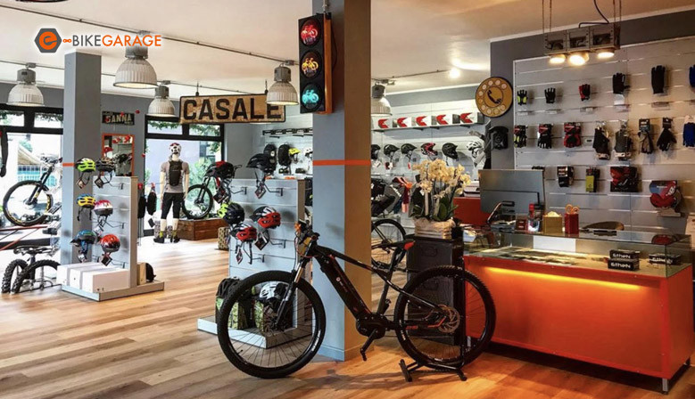 e-bike garage